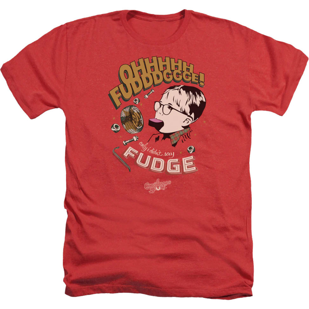 Red Heather Oh Fudge Christmas Story Tshirt